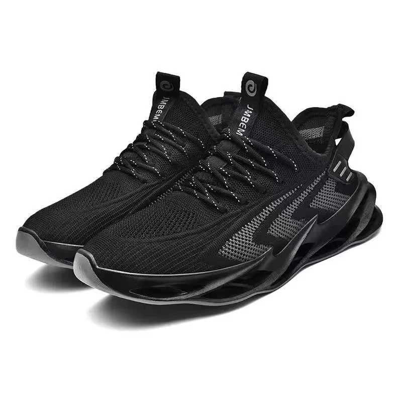Mens shoes 2024 new trend mens shoes breathable lace running shoes Korean version lightweight casual sports shoes mens shoesW250320