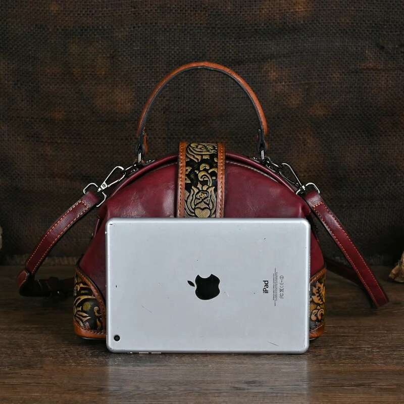 MOTAORA 2025 New Retro Emed Leather Women's Bag Multi Color Female Crossbody Shoulder Bags Ladies Clip Handbag For Women