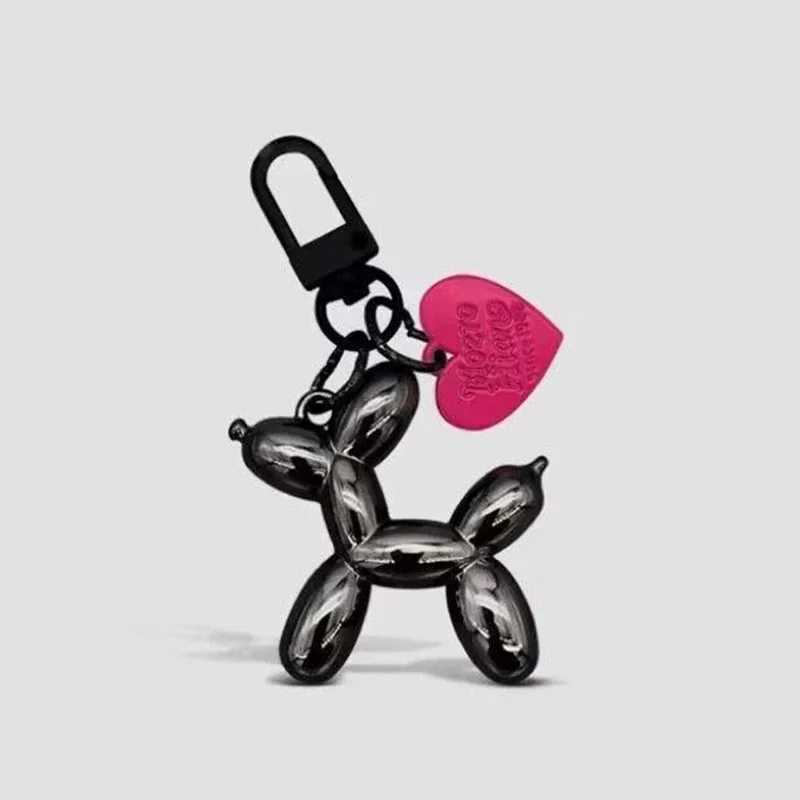 Fashion keychain punk balloon dog womens keychain bag pendant jewelry girl car keychain accessoriesXJ250319