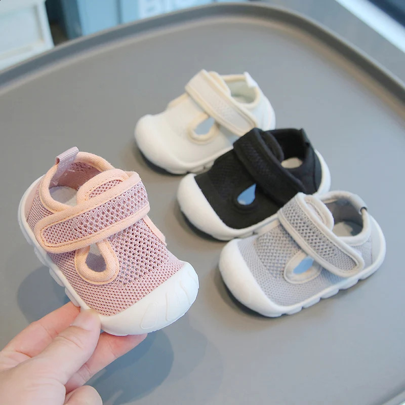 Toddler Boys Girls Mesh Breathable Summer Sandals Non-Skid Baby Shoes 0-3Y Unisex Kids lightweight First Shoes Pre walkers 250319