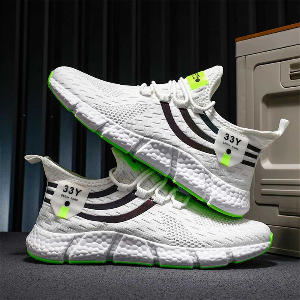 Mens Mesh Breathable Running Shoes Women Anti-Slip Casual Sneakers Couple Outdoor Jogging Shoes Elastic Male Female SneakersW250320