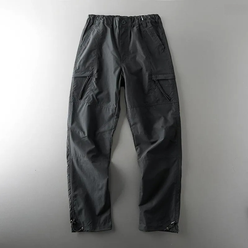 2025 S Fashion Designer Men S Pants Outdoor Waterproof Tactical Windproof Caution Sports Mountaineering