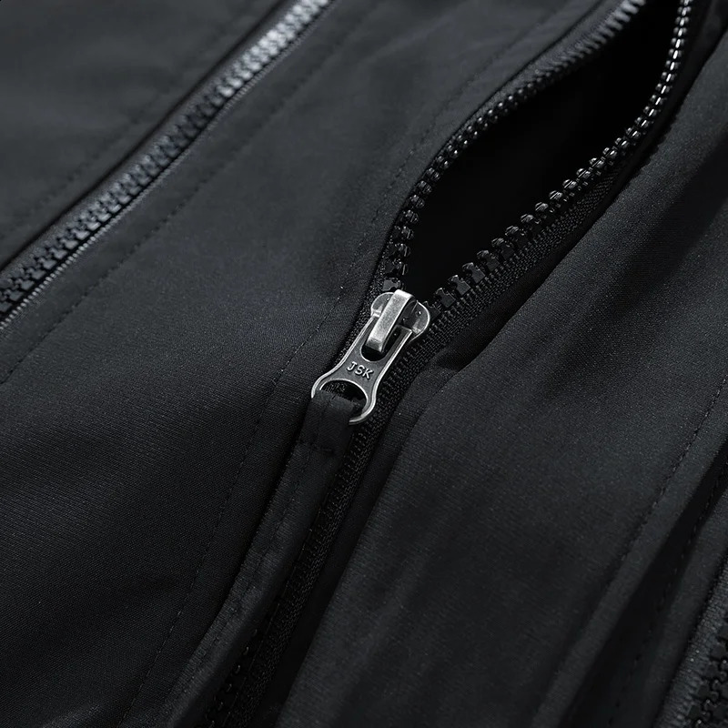 Oversized mens jacket windproof groove 6XL 7XL 8XL Plus size hooded waterproof black camping bomber loose thin soft shell 250317