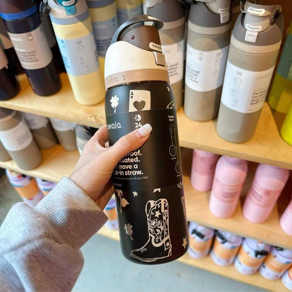 32 Oz Insated Stainless Steel Cup Water Bottle with Straw BPA- Sports Water Bottle Great for Travel Y250319
