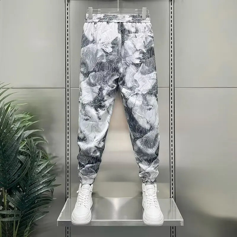 Running Mens Trousers Y2k Pants Gym Summer Joggers Korean Fashion Clothing Jogging Sweatshirts Large Sports Equipment 250319
