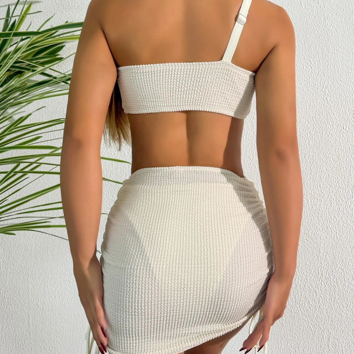 3 pieces mini bikini 2025 womens swimsuit thong set Brazil beach 250319