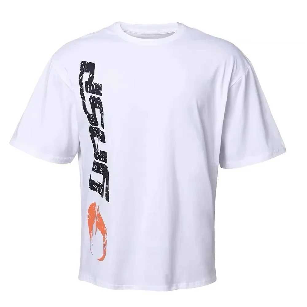 GASP short sleeved muscle brothers summer sports T-shirt mens loose top training bodybuilding fitness outdoor sportswearT250319