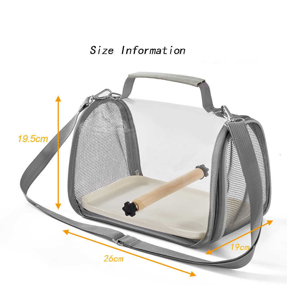 Parrot bag, bird bag, outdoor bag, pigeon, lizard, hamster, take out birdcage, household bird portable bag, small pet supplies 250315