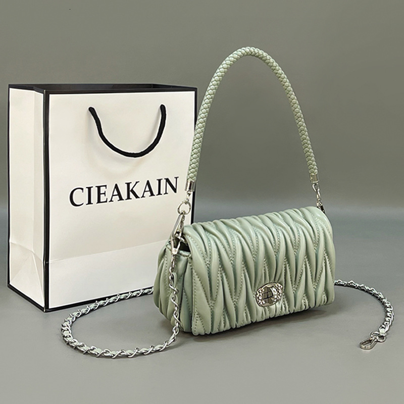 Niche New Autumn Women's Fashion Diamond Square Single Shoulder Diagonal Cross Chain Small Bag