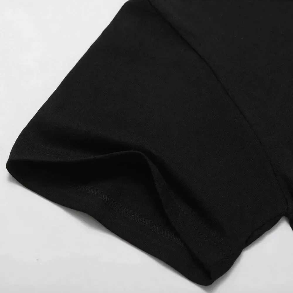 Womens T-shirt Emo 2000 Womens Clothing Top Crop Womens Plus Size T-shirt Y2kKitty 90 Retro Clothing Kawaii GothT250320