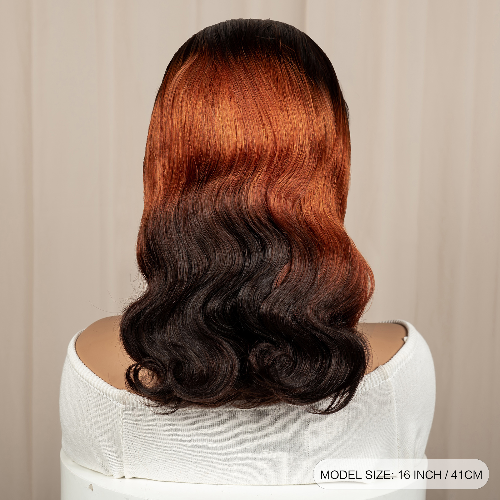 13x4 Body Wave Lace Frontal Wig - High Density Pure Human Hair Brazilian Virgin Hair for Women