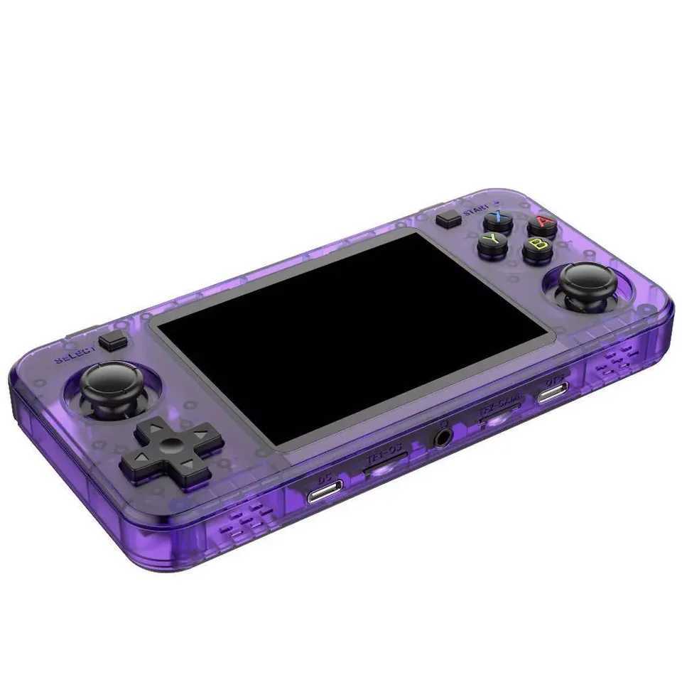 r36h Handheld Game Console 3.5-Inch IPS Sn Linux RK3326 Retro 64/128GB Open-Source Linux System Classic Game Consoles B250620