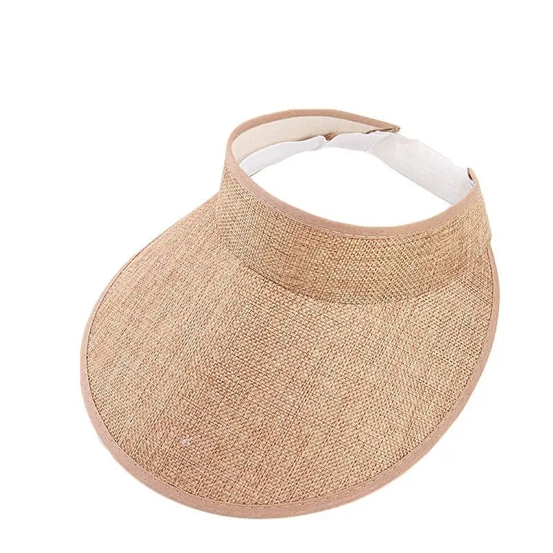 Sun Visors For Women Faux Linen Fashion Hats For Women Sports Visor Women hats 250320
