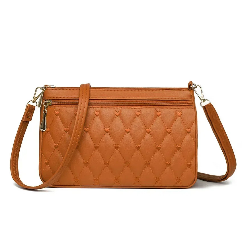 2025 Summer New Large Capacity Womens Cross Shoulder Bag Versatile Quilted Single Shoulder Cross Border Ladies Handbag R250320