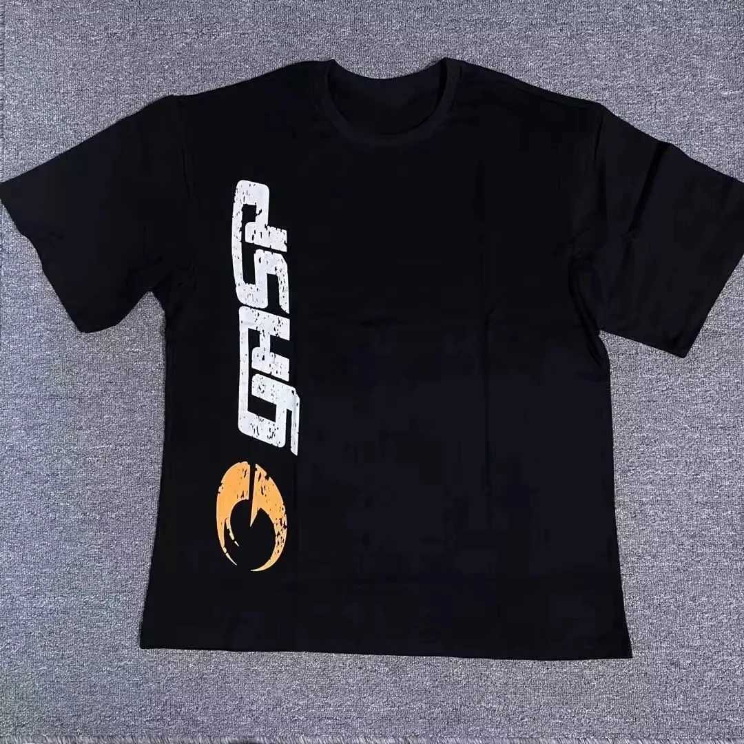 GASP European and American fitness short sleeved mens T-shirt loose plus size muscle casual exercise training gymT250319