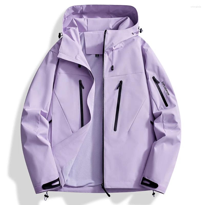 Mens Jackets Spring Autumn Climbing Waterproof Outdoor Men Hiking Rain Coats Sports Breathable Windbreaker Jacket Clothing