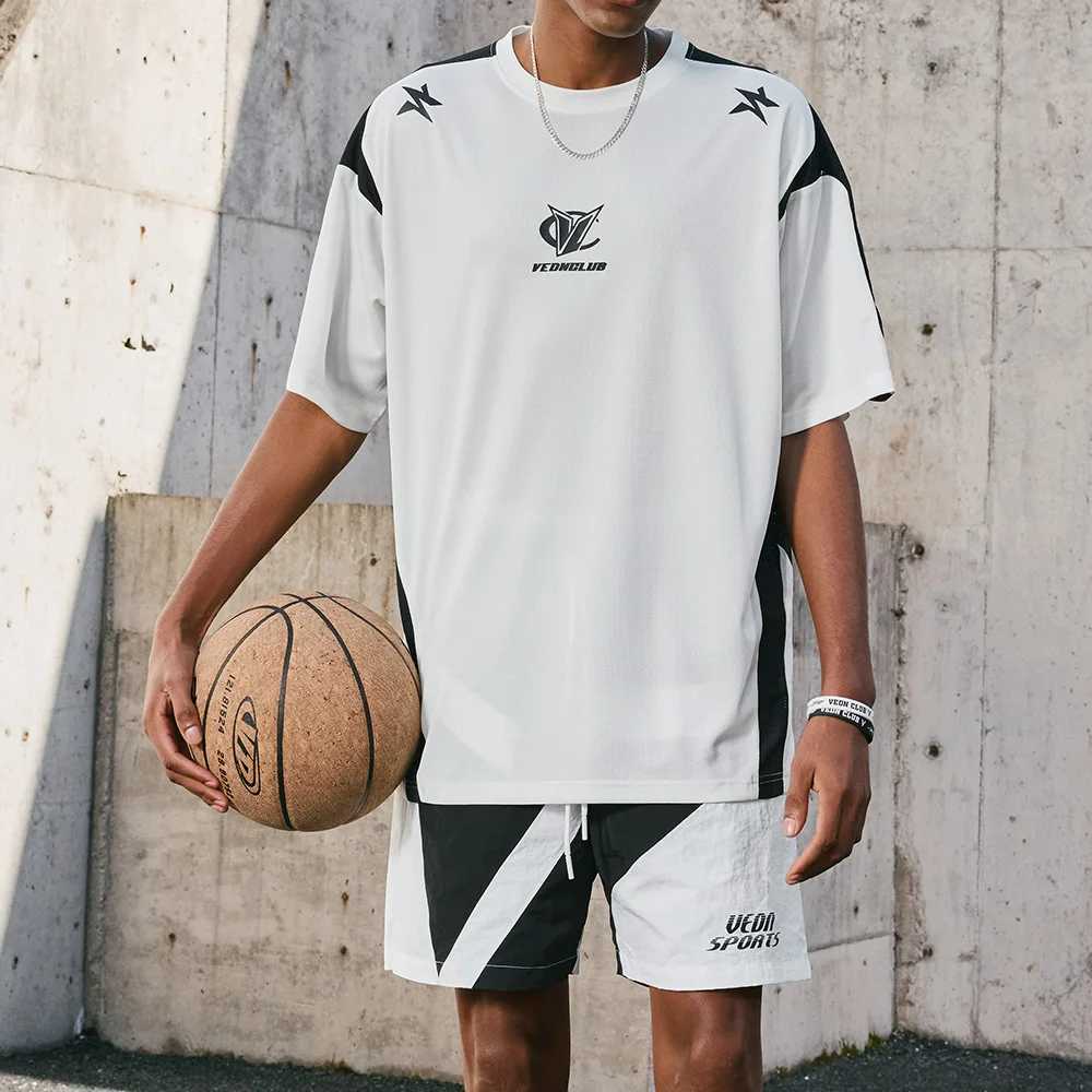 High stretch staff collar short sleeved T-shirt breathable and moisturizing Wick fabric sports T-shirt lightweight casual topT250319