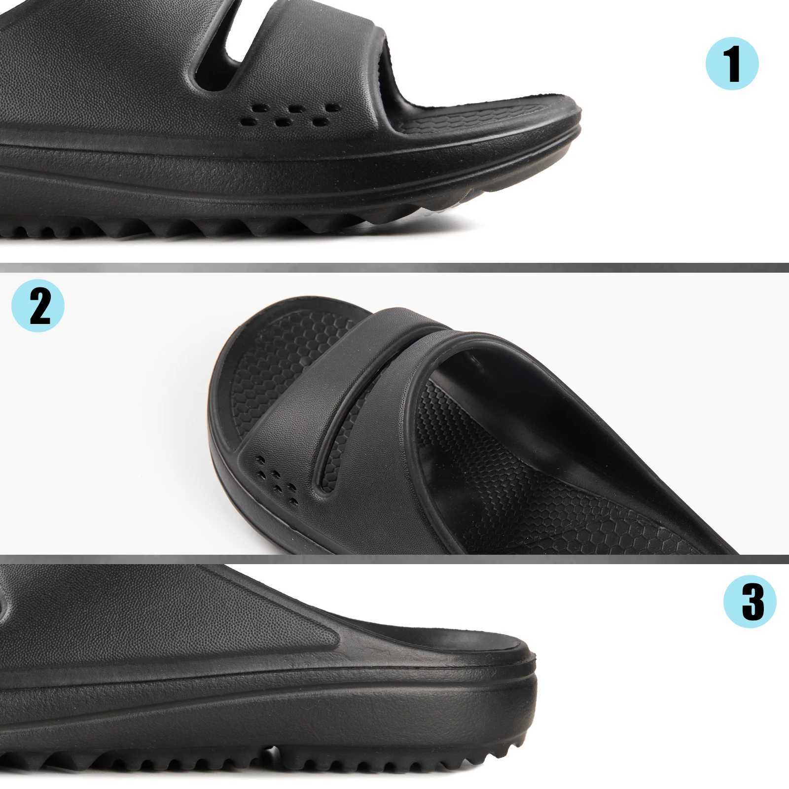 Orthopedic mens sandals arch supports restoration slider Plantar Fascitis cloud slider Y250320