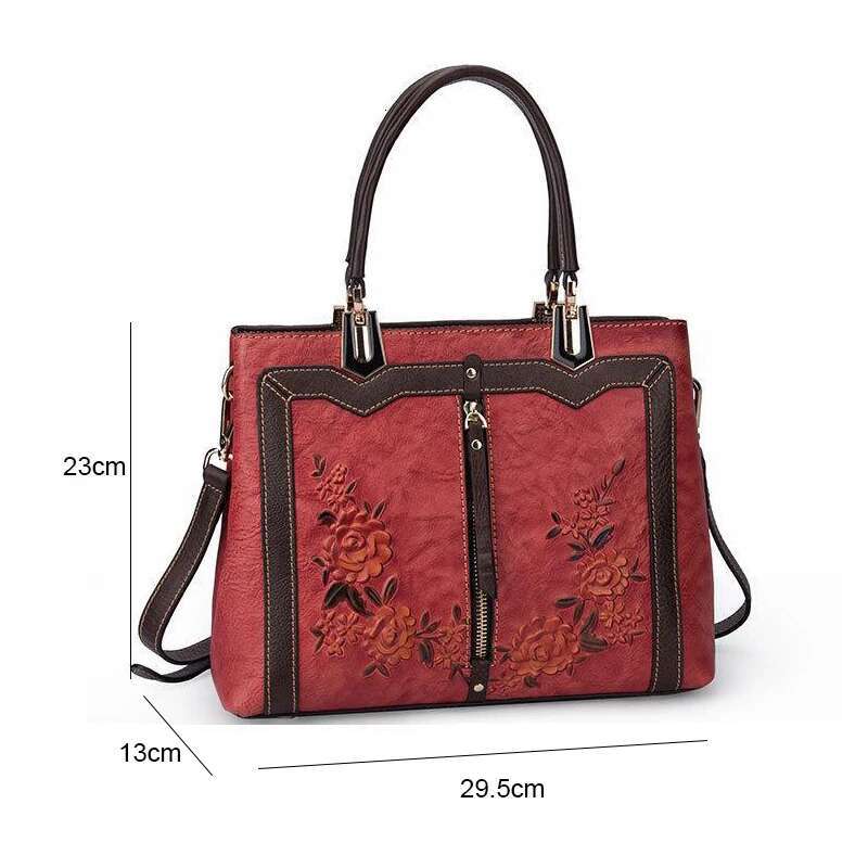MOTAORA Women's Retro Genuine Leather Handbags For Women 2025 New Handmade Crossbody Bag Large Capacity Bags Female