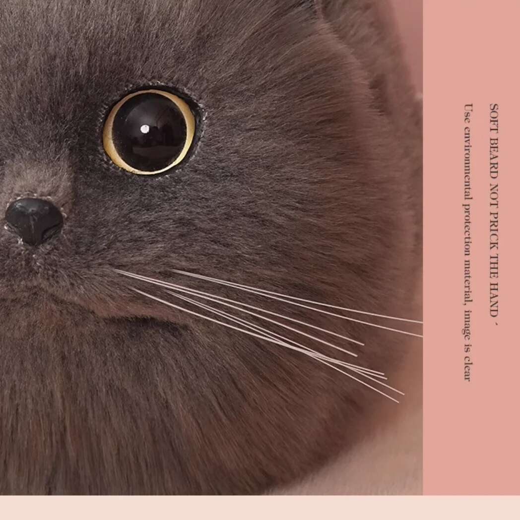 One Shoulder Female Design Small Man Messenger Versatile Hand Made Autumn And Winter Plush Cute Cat Bag