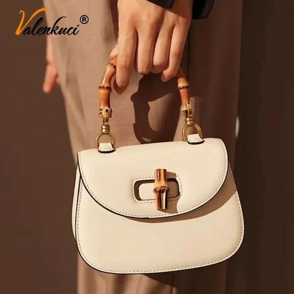 Retro Designer Bags Famous High Quality Women Cow Leather Fashion Shoulder Lady Elegant Bag