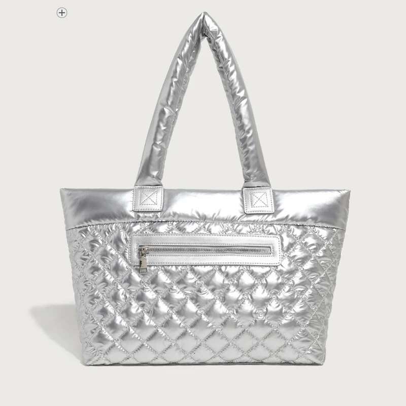 Dia Lattice Tote Bags For Women Designer Handbag Purses 2025 New In Vintage Large Capacity Puffer Underarm Shoulder