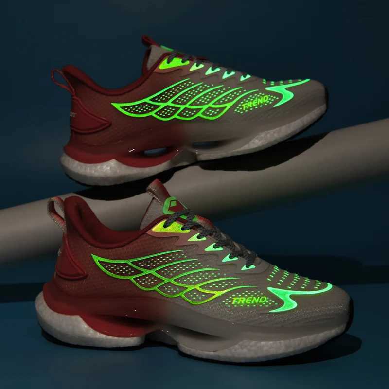 High quality basketball mens sports shoes lightweight sports luminous running shoes M On Off sports mens sports shoes Cfy Y250320