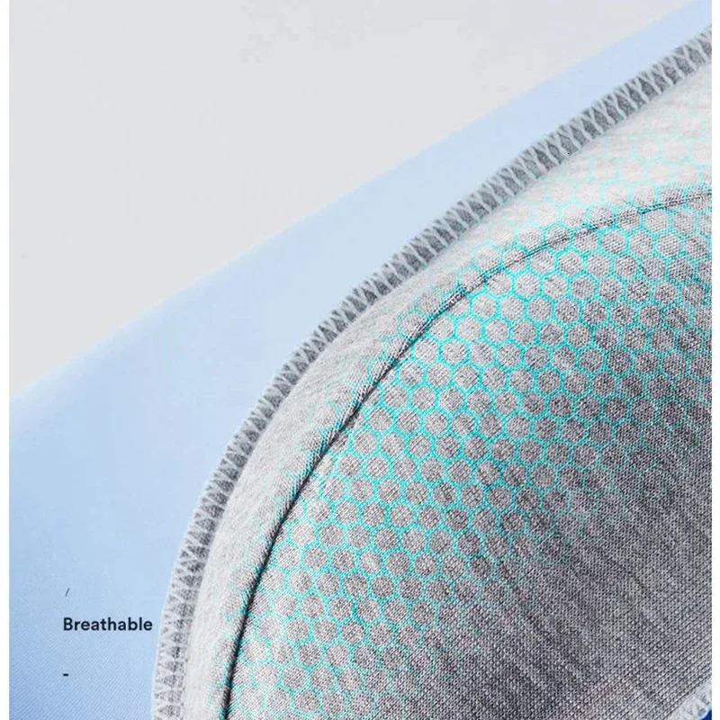 4 piecesbatch mens boxing ice silk graphene underwear breathable ultrathin summer 250320