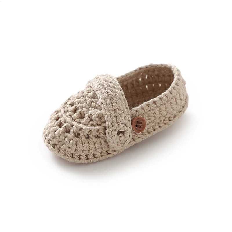 Baby Shoes Cotton Knit born Girls Boy Footwear 0-18M Fashion Solid Shallow Infant Children Clothing Accessories Bedding Boots 250319