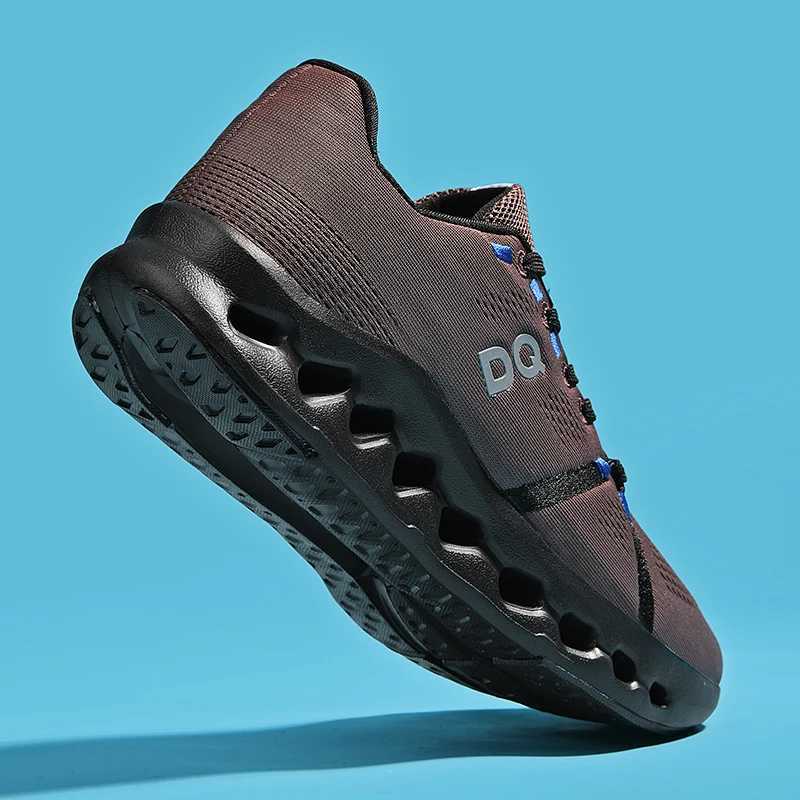 Luxury mens sports shoes summer lightweight mens mesh breathable shoes mens outdoor platform running shoesW250320