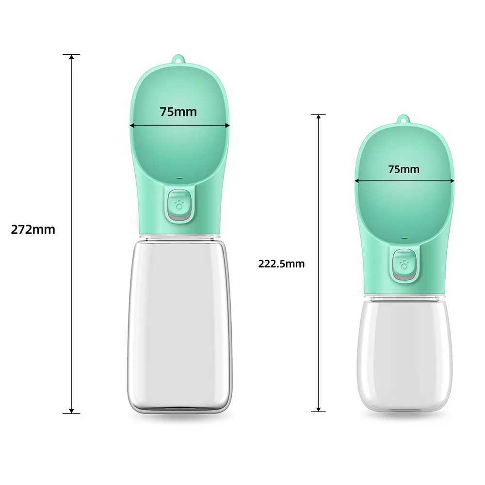 Portable dog water bottle food and water container used for dog pet feeders bowls outdoor travel beverage bowls drinking bowls water dispensers Y25031