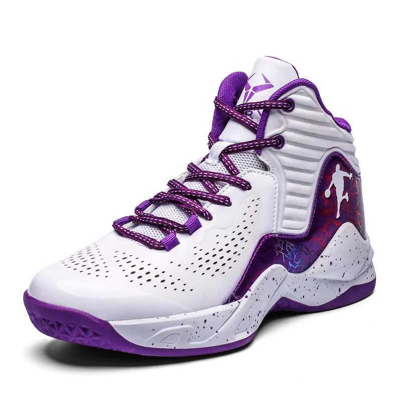 High quality mens basketball sports shoes trend Top mens basketball shoes Outdoor anti slip brand sports shoes Womens Tenis MasulinoW250320