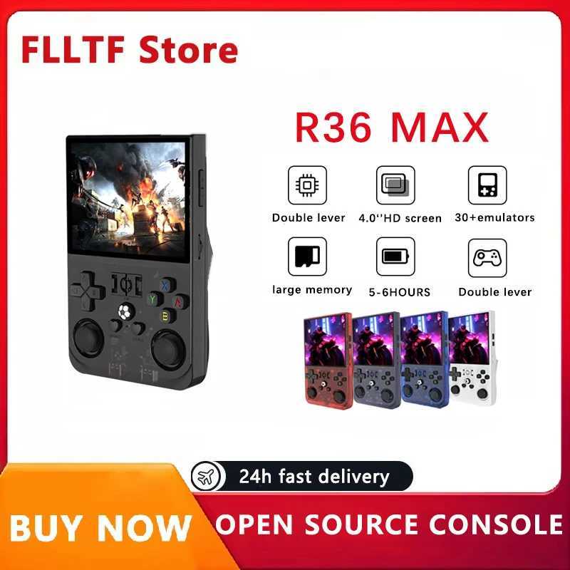 R36 MAX Retro Handheld Game 4.0Inch IPS Sn Console 128GB Portable Pocket Video Player ports 30+ Emators 20000+ gremas Z250320