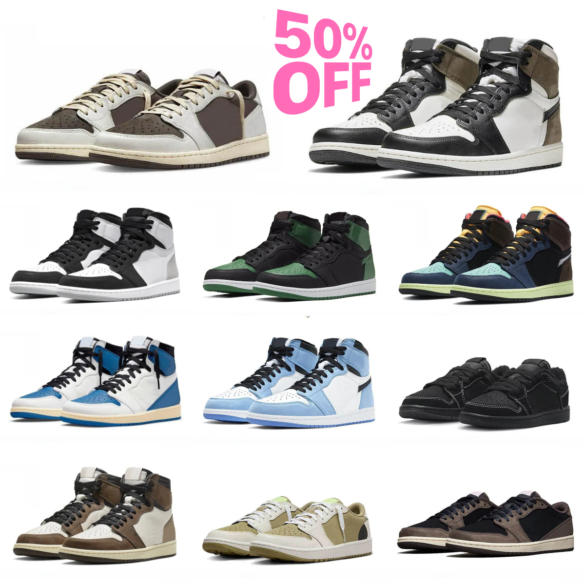 Trainers 1 J1 Sports Basketball Shoes Men Women High Low Reverse Mocha True Turbo Blue Pine Lucky Green Tennis DARK Chicago OG Bio Hack Denim Green Outdoor Sneakers H8