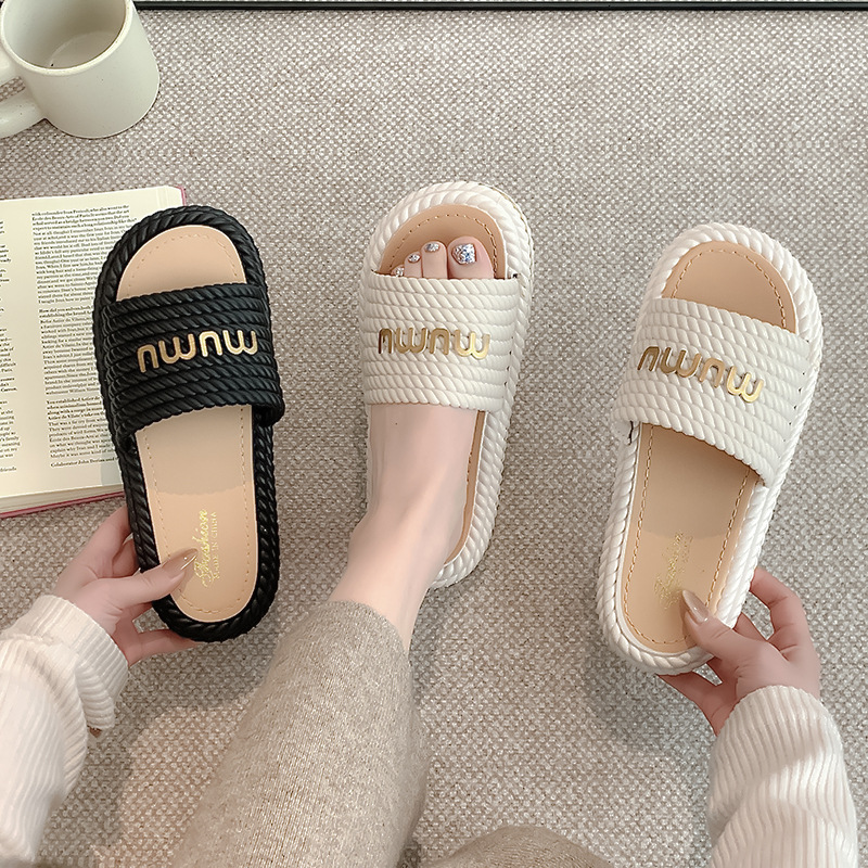 Free shipping new designer slippers Platform slides for womens sandals girl fashion slipper outdoor shoes