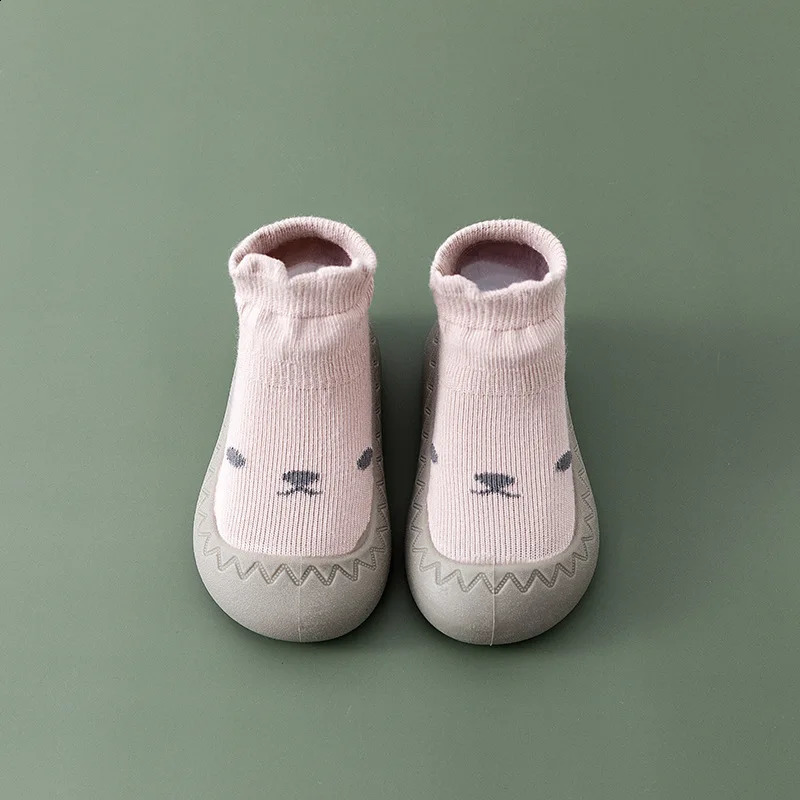 Baby Socks Shoes born Warmth Baby Boys Shoes Soft Rubber Sneakers Cute Colors Baby Toddler Girls First Step Walker Shoes 250319