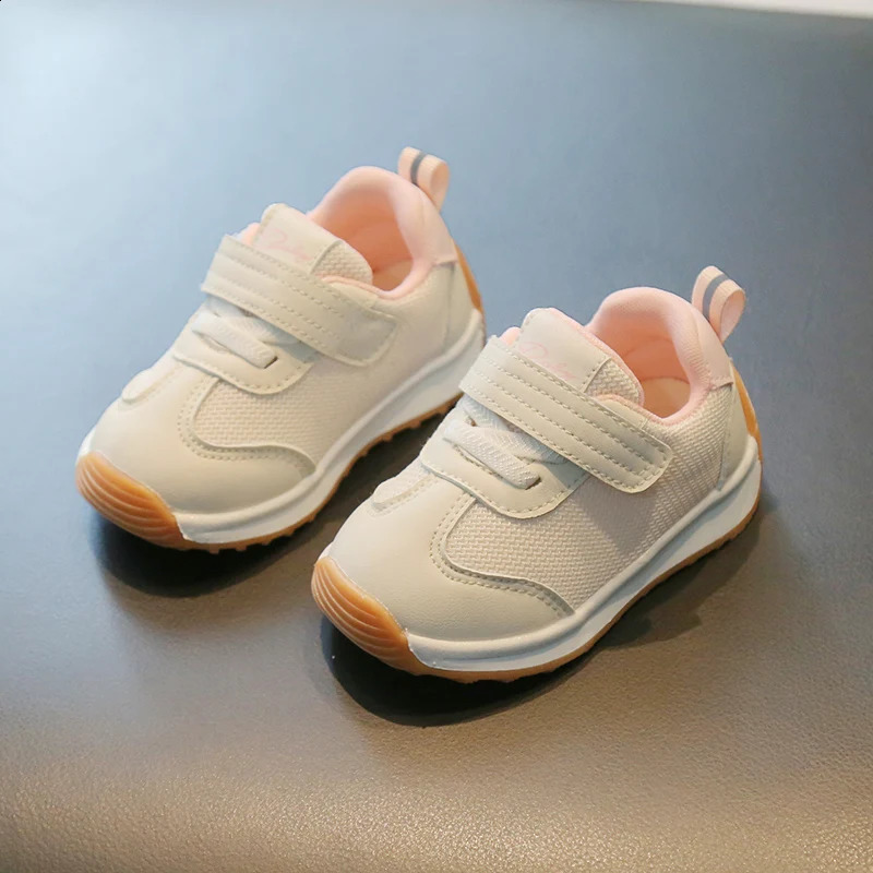 Baby Spring and Autumn High Quality Sneaker Outdoor Walking Shoes for Toddler Boys and Girls Air Mesh Breathable Rubber Sole 250319