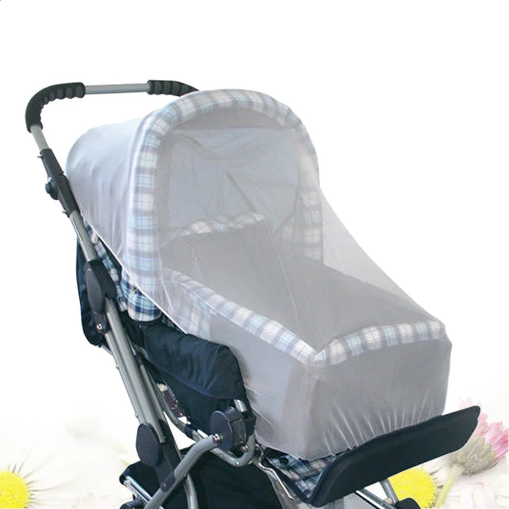 Cradle for Baby Bed Protector Stroller Mosquito Net Babies Cribs Infant Canopy Travel White Encryption Full Cover 250312
