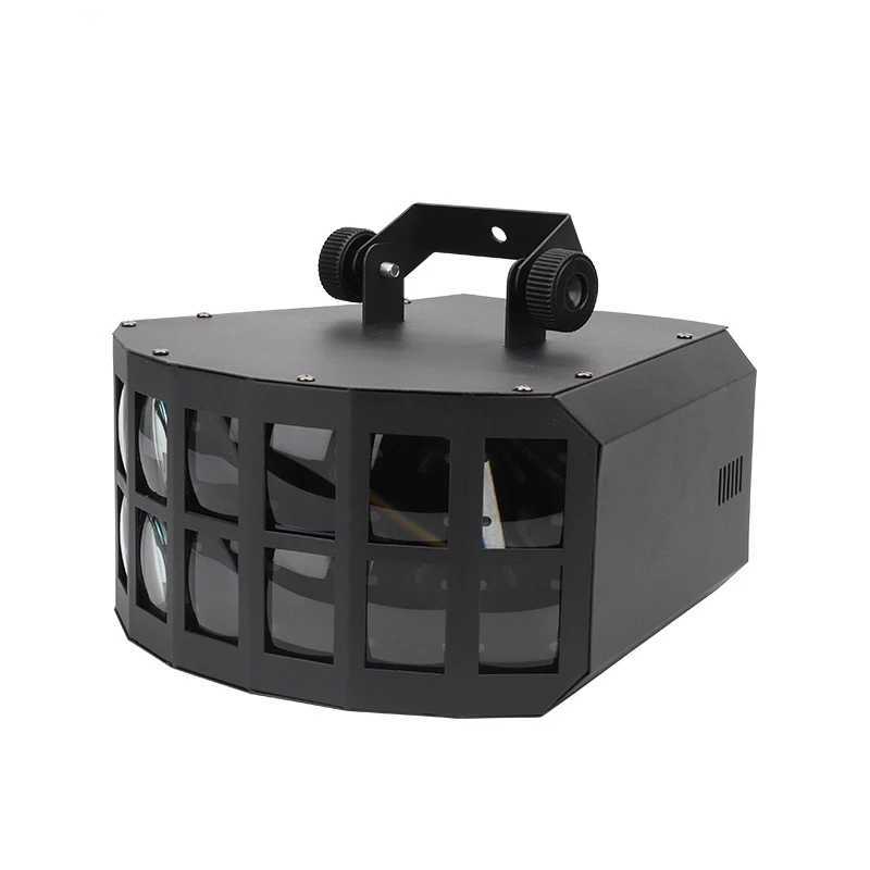 DJ light LED double-layer butterfly light full color Double Layer Butterfly Light Portable Aluminum Alloy Stage Light Bar Disco Z250320