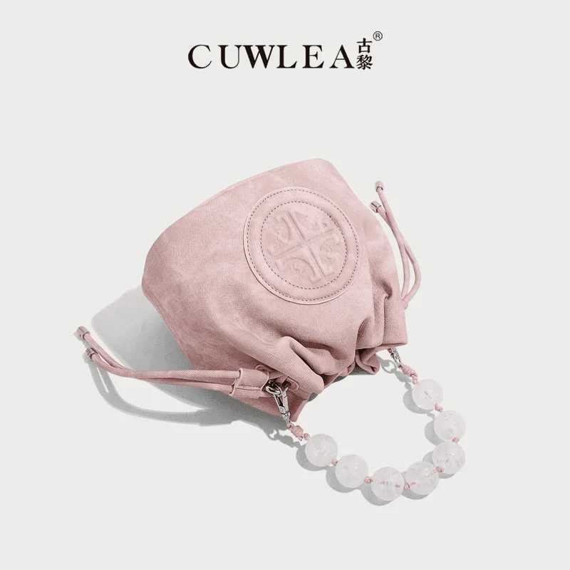 Light designer womens new bead hot shoulder cross body handbag with water and lucky bag GL-6180 Y250319