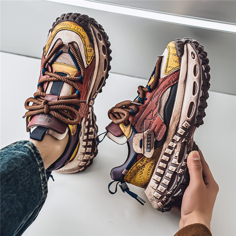 hot free shipping designer Running Shoes for men Vintage sport trainers outdoor shoes breathable and comfortable