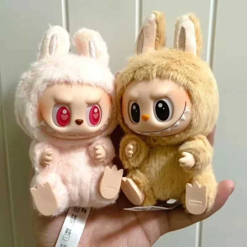 New popular anime character Labubu has a seat series pendant floating doll model toy Kawaii monster replication keychain toy birthday giftXJ250319