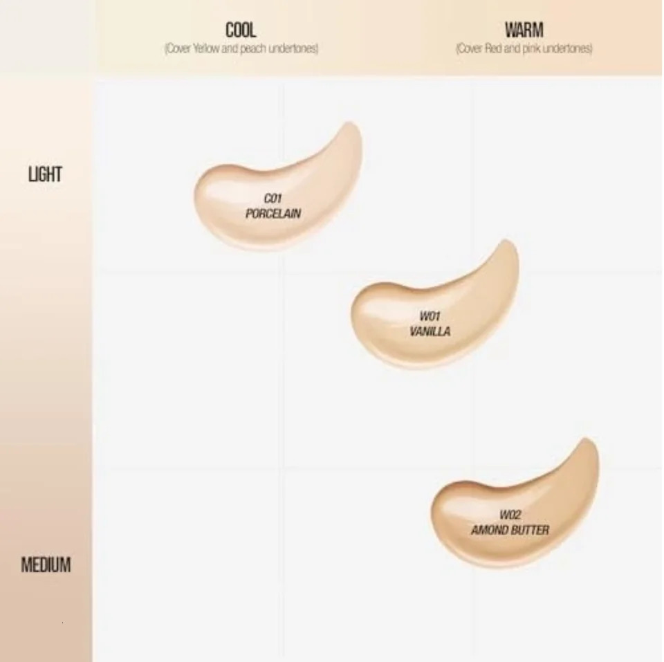 Tfit weightless liquid based long-lasting makeup concealer moisturizing BB color fast 30g cosmetics 250319
