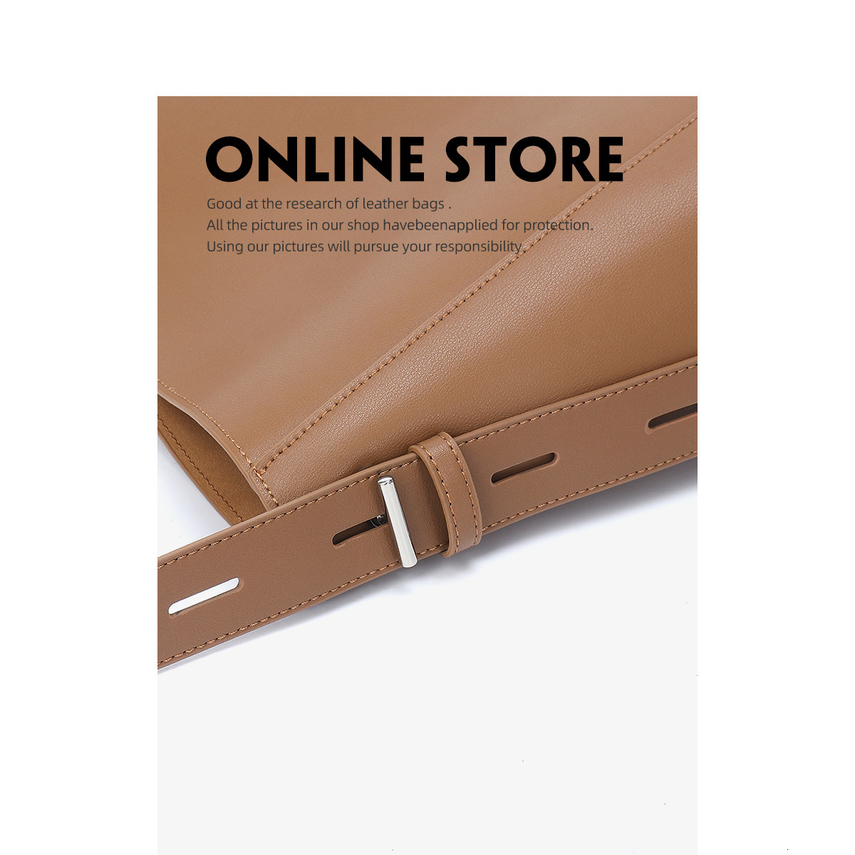 Women S Diagonal Cross Versatile Leather Shoulder Bag Large Capacity Commuting Bucket Bag Shoulder Bags