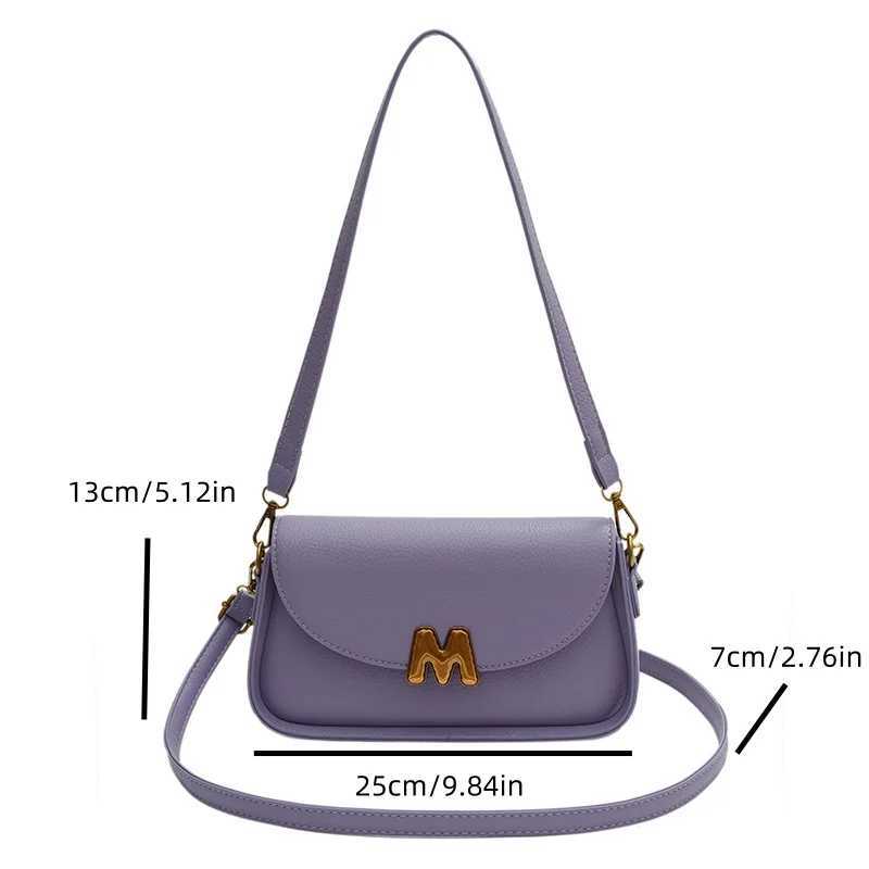 Ordinary womens bag Cookie size PU cross body bag Other car Suture cover types Y250319