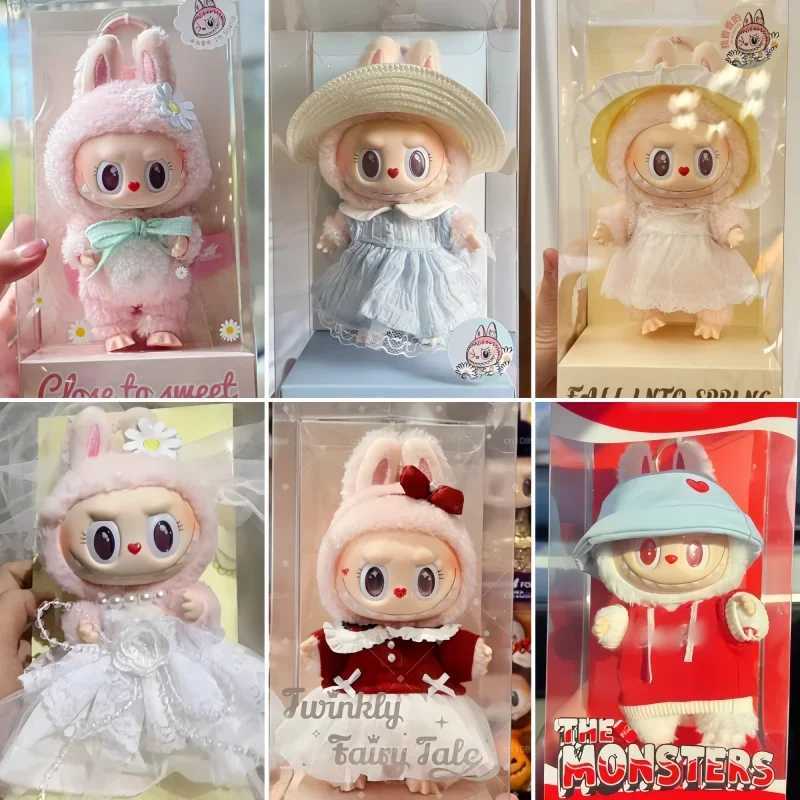 2025 inventory hot anime pictures Labubu has a seat series PVC pendant doll model monster replication keychain birthday gift childrens toysXJ250319