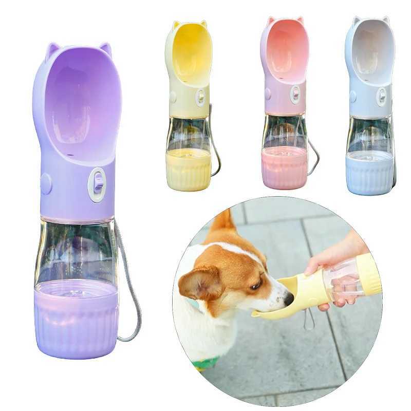 Dog water dispenser for small and medium-sized dogs cats and outdoor leak proof corgi beagle pet products Y250319