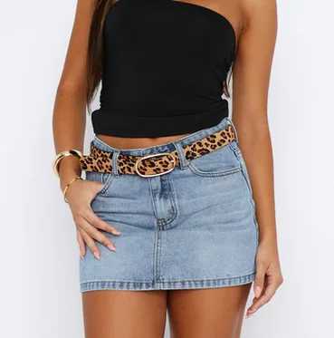 Womens denim shorts solid color tight jeans summer casual mini skirt streetwearXJ250320