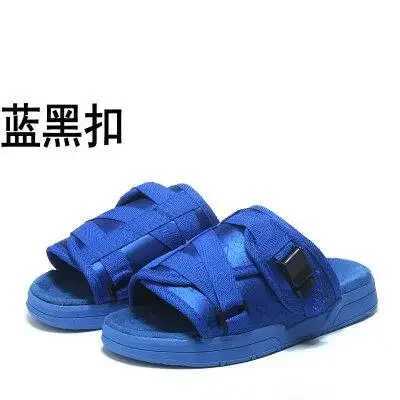 21 color Fi edge mens canvas slider M summer shoe slider waterproof beach flip sandals 36-47 Y250320