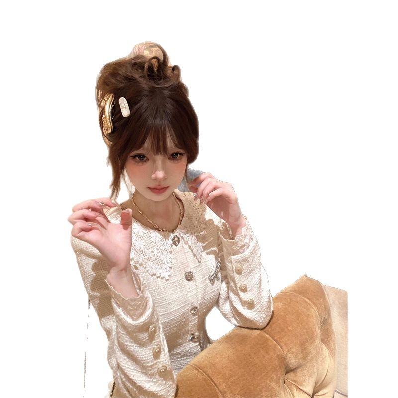 F3181Elegant Korean Rich Girl Jacket for Autumn - Premium Lookalike